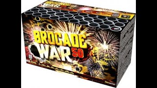 Klasek Brocade War 50 F3 Feuerwerk Pyrodealeronlineshop [upl. by Asoramla]