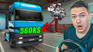 NOVI MOTOR U MERCEDESA 571KS Od Kamiona Do Miliona EP6 [upl. by Whittaker]