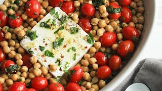 Vegan Baked Feta [upl. by Kceb]