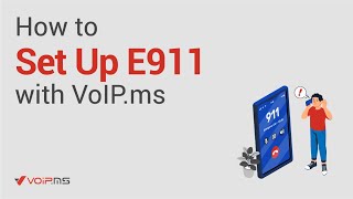 How to Set Up E911 with VoIPms [upl. by Fischer]