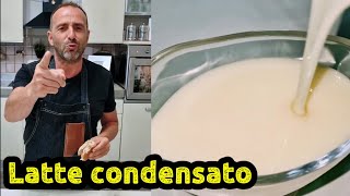 LATTE CONDESATO fatto in casaIdeale per gelati e semifreddiRicetta facile per tutti [upl. by Emery470]