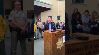 Mendocino County Sheriffs Emergency Fire Press Conference [upl. by Lorri]