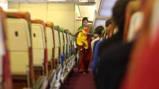 Binman Bangladesh Safety Demonstration aboard their DC10 [upl. by Lange]