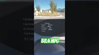 2024 Toyota Prius Prime PHEV real world 100 mile MPG test toyotapriusprime prius toyotahybrid [upl. by Mullac]