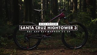 Santa Cruz Hightower 3  Bike Review [upl. by Nylatsirk94]