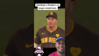 todo lo que pasó en el juego de béisbol entre los Dodgers y San Diego [upl. by Eslek]