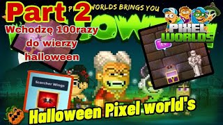 Halloween Black tower ℹ️ Pixel world wyzwanie part 2🏬⚠️ [upl. by Braca]