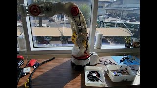 Complete 6 Axis 3d Printed Robot Arm Assembly [upl. by Iahs]