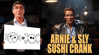 Arnold Schwarzenegger Sushi Bar Crank Call w Sylvester Stallone [upl. by Haff]