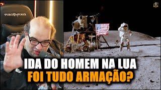 A teoria da conspiração sobre a ida do homem à Lua sergiosacani podcast falatuh [upl. by Adnawyt591]