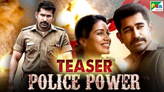 Police Power  Official Hindi Dubbed Movie Teaser  Vijay Antony Nivetha Pethuraj [upl. by Lithea]