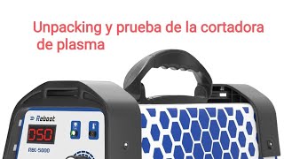 Unboxing y prueba de cortadora de plasma [upl. by Aehsa]