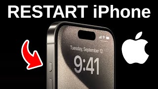 How to Use Action Button to Restart iPhone [upl. by Sheline]