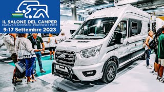 CONT VENDOME SPORTY VAN ELEGANCE 4X4 2024 FORD TRANSIT SALONE DEL CAMPER 2023 PARMA [upl. by Etnahs]