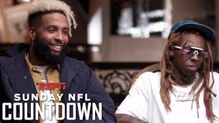 Odell Beckham Jr and Lil Wayne open up on their careers achievements and relationship  NFL [upl. by Maude]