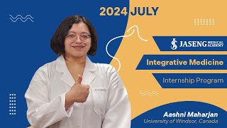 Integrative Medicine Internship Experience  Aashni Maharjan at Jaseng 2024 [upl. by Uhile]