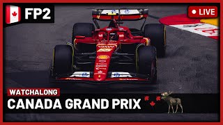 F1 Live Canada GP Free Practice 1  Watchalong  Live Timings  Commentary [upl. by Darrey]