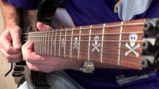 Michael Jackson Eddie Van Halen Beat it Solo lesson [upl. by Arsi]