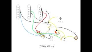 7Way Stratocaster Wiring Mod [upl. by Takakura]