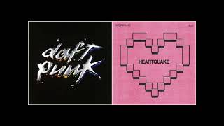 Daft Punk X Limpératrice amp Cuco  Something About Us X Heartquake Wafer Stick Mashup [upl. by Milburr891]