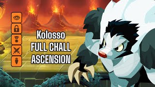 Dofus Touch Kolosso FULL CHALL  ASCENSION [upl. by Sokin]