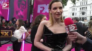 EXCLUSIVE Talulah Riley was intimated by playing Dame Vivienne Westwood in Pistol [upl. by Aoket]