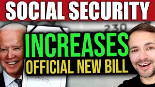 Social Security INCREASE Official Bill Eliminate Double Tax SSI SSDI SS VA SSA Benefits 2024 [upl. by Tutt]