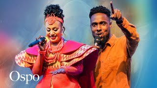 Bella Kombo ft Zoravo  Ameniona Official Live Video [upl. by Cirdes]