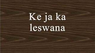 Setswana lessons  how to use quotwithquot in the Tswana language [upl. by Kurtzig]