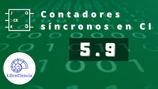 🟩 Electrónica Digital I 59 Contadores síncronos en CI [upl. by Netniuq]