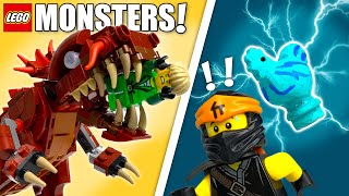 I Built 10 LEGO MONSTERS from NINJAGO [upl. by Ylak]