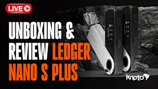 UNBOXING amp REVIEW  LEDGER NANOS PLUS [upl. by Lesh16]