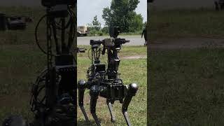 US Army showcases autonomous weapons with serious bite [upl. by Harrak]