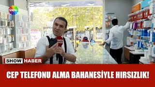 Önce dikkat dağıttı sonra telefonu aldı [upl. by Musser]