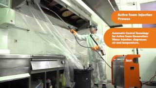 TEINNOVA TEGRAS iFoam Foam Active Cleaning System [upl. by Adikam]