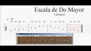 🎸 Escala Do Mayor en Guitarra Principiantes  Lección 29 [upl. by Nickola458]