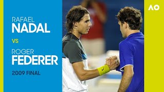 Rafael Nadal vs Roger Federer Full Match  Australian Open 2009 Final [upl. by Ravel]