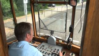 Straßenbahn in Jena Sonderfahrten zum Tag der offenen Tür 2012 [upl. by Eiddal496]