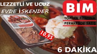 BİMden EVDE İSKENDER YAPIMIçok ucuz [upl. by Avlis]