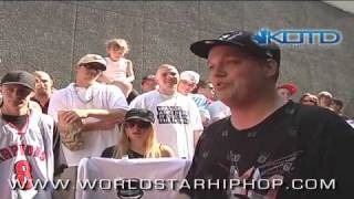 KOTD  Rap Battle  Charron vs Sandman [upl. by Edik243]