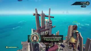 Sea of Thieves all small skeleton thrones all the secret locations revealed [upl. by Elohcim]