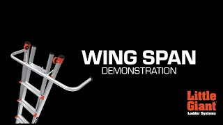 Wing Span  Demo  Little Giant Ladder Systems [upl. by Rother]