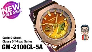 GShock สไตล์Metel Face ที่สวยที่สุดในโลก Series ใหม่ล่าสุดปี2023 GM2100CL5A [upl. by Ciel]