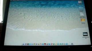 Acer TravelMate 6493 RUNNING MAC OSX 1072 [upl. by Clere955]