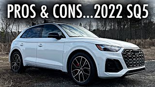 Pros amp Cons 2022 Audi SQ5 Performance [upl. by Sutsuj]