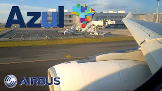 Azul Airbus A330200 ✈ Taxi e Decolagem de Campinas para Lisboa [upl. by Othilia]