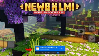 Newb x LMI Shader for MCPE 121 Enhanced Graphics amp Realism [upl. by Sauveur]