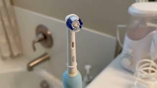 OralB Pro 1000 Electric Toothbrush Quick Review [upl. by Yezdnil]