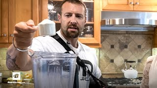 Almond Oat Booster Smoothie Recipe  Kris Gethin [upl. by Beka]