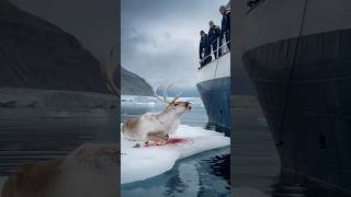 A touching story about an injured reindeer begging a sailor to save him [upl. by Yortal23]